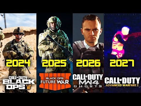 The NEXT 4 Call of Duty's Line-Up JUST CHANGED! (Call of Duty 2024, 2025, 2026, 2027)