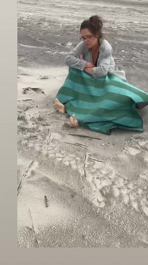 8.8K views · 71 reactions | Cold beach day | Caroline | Facebook