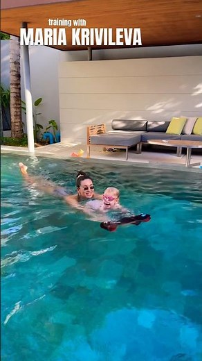 training with ‪@MARIAKRIVILEVA‬ 🧜🏼‍♀️✨