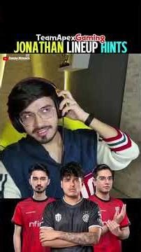 Jonathan New Team Players? #jonathan #bgmi #tagontop