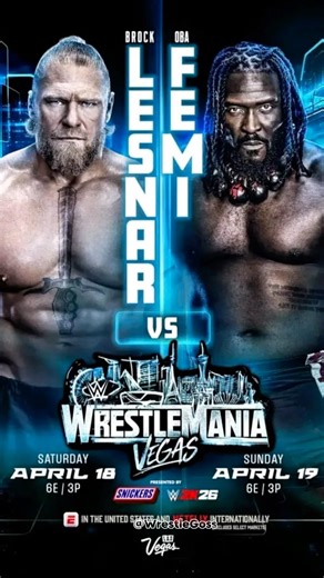 WrestleMania 42 Sunday Matches CONFIRMED 😱 Biggest Card Ever! #WWE