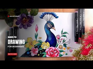 How to Draw with Marker Pen | For Beginners |