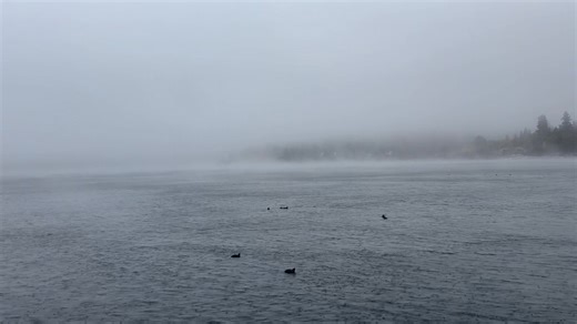 Something special about the weather. #lakearrowheadvillage | Lake Arrowhead Village