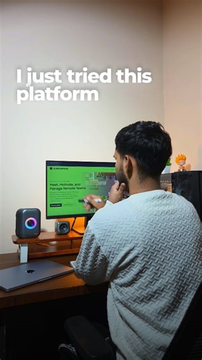 Iron Coding | Android Developer | Flutter | Web Developer on Instagram: "This is the best platform for remote workers and companies 👨🏻‍💻 In this video, I'll show a platform where you can connect with your co-workers and teams from your home to get experience like a office. This is best platform for remote workers. You can share your project to any teammate seamlessly. #kumospace #remotejobs #aitools #coding #webdevelopment #programming"