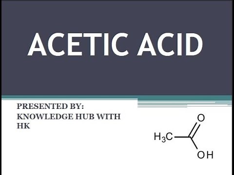 Acetic acid production