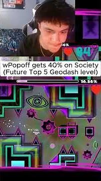wPopoff gets 40% on Society (Top 5 Verifying) #geometrydash #wpopoff #gd #society #clipconsumers