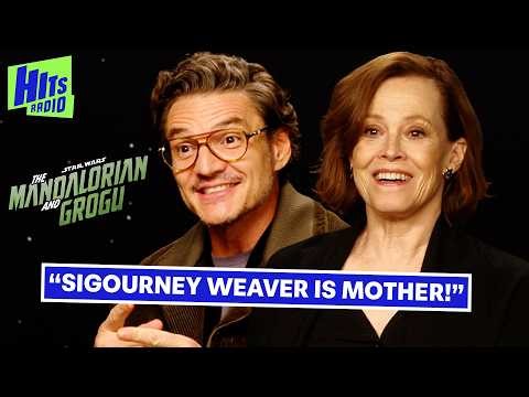 "Get Away From Her!" Pedro Pascal is Sigourney Weaver's No.1 Fan| Star Wars: The Mandalorian & Grogu