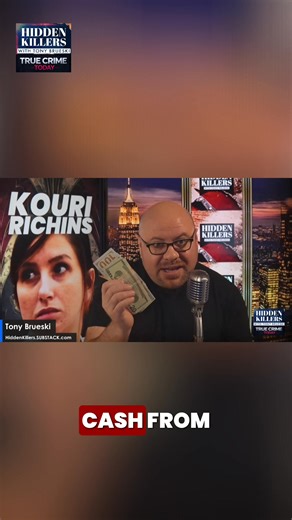Hours after Eric's body was removed, Kouri reportedly accessed memes, discussed closing on a mansion, and selling the family home. His sister testified to her disbelief. #HiddenKillers #TrueCrimeToday #Fentanyl #Motive #SuspiciousDeath #KouriRichins | Hidden Killers Podcast