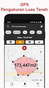 Pengukuran Area Darat