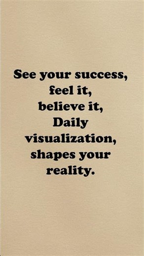 Visualize Success Daily #quotes #motivation #inspirationalquotes