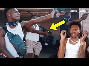 HE SHOT HIS OPP IN THE FACE WITH A GLOCK SWITCH & GOT KILLED B4 HE GOT AWAY?! ( REACTION )