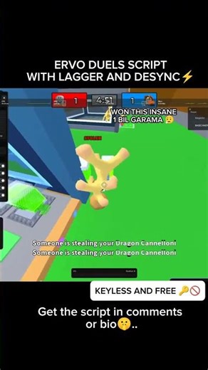 BEST STEAL A BRAINROT DUELS SCRIPT WITH DESYNC KEYLESS 🔥#roblox #stealabrainrot #viral #fyp #delta