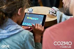 Anki lanserar Code Lab. Programmeringsplattform för roboten Cozmo.