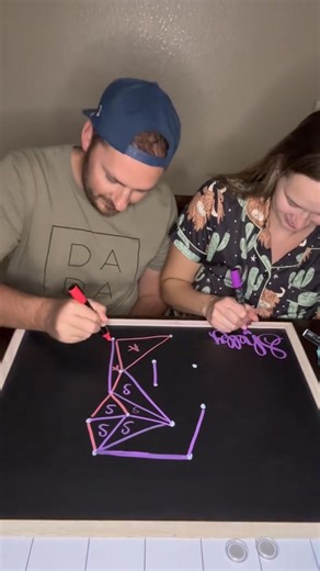 Close the triangle! #boardgames #GameNight #couple #couplechallenge #fun | gameswithaands