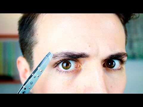 Eyebrow Trimming Tutorial | Mens Grooming | Natural Eyebrow Shape