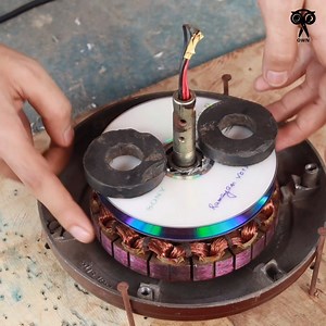 509K views · 5.6K reactions | i get 12000W infinity power electricity from broken ceiling fan and power magnets | Creative Own | Facebook