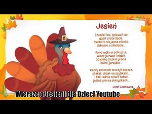 Wiersze o Jesieni dla Dzieci Youtube