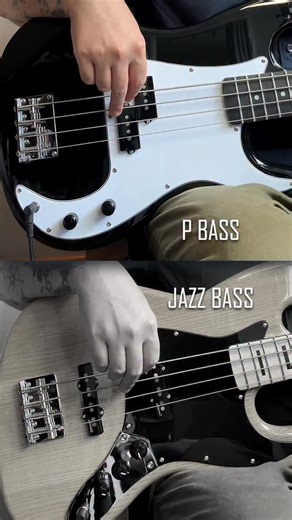 Precision Bass 🆚 Jazz Bass Which one do you prefer more? 🤔 #bass #bassguitar #bassplayer #bassist #bassguitarist #basstone #pbass #precisionbass #jazzbass #harleybenton | Oleksandr Bessonov