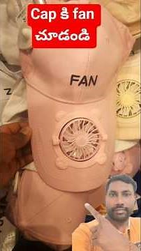 Cap lo Fan 😱 Outdoor Work ki Best Cooling Idea!
