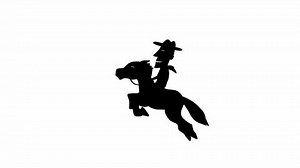 Cowboy Riding Horse Seamless Loop Animation Stock Footage Video (100% Royalty-free) 34085848 | Shutterstock