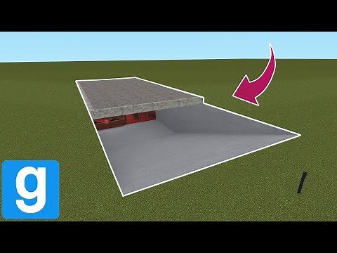 EXPLORING AN UNDERGROUND BUNKER MAP! - Garry's mod sandbox
