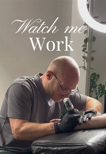 Tattoo Setup and My Working Process