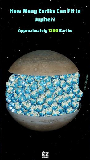 How Many Earths Fit Inside Jupiter? The Number Is Crazy
