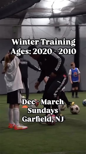 FINAL CHANCE TO JOIN! Winter Training starts this Sunday, 12/7 ⚽️🔥 Almost 90% FULL! All spots guaranteed to fill, sign up today #nasaunited | NASA United FC
