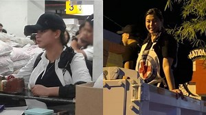 Angel Locsin spotted buying relief goods for earthquake victims in Mindanao