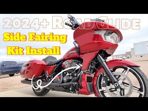 2024+ Road Glide "CVO" Side Fairing Kit Install