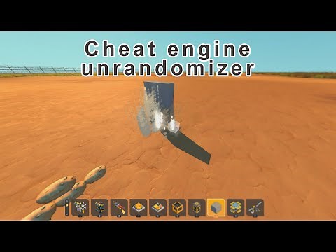 Cheat engine unrandomizer | Scrap Mechanic