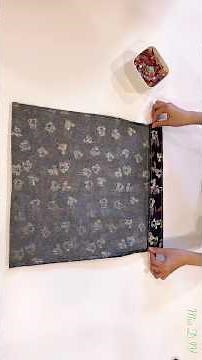 Easy DIY drawstring backpack #sewing #diy #sewingtutorial #drawstringbag #backpack