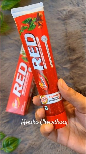 Dabur Red toothpaste review|| #dabur #toothpaste #toothpastereview