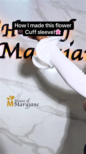 Creating Stunning Flower Cuff Sleeves with Fishing Line