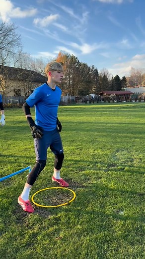 Negative step INTRODUCTION! 🧤💨 📲 My best exercises you can find in www.2keepers.com/goalkeepingprohub | KKeeperCoach