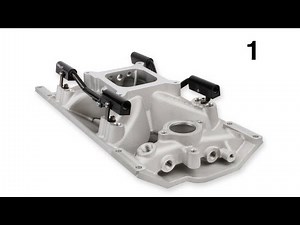 Holley Efi #SBC 4150 Intake Manifold For #5.7 Vortec installation C/K 1996-2002 (1 of 3) Preparation