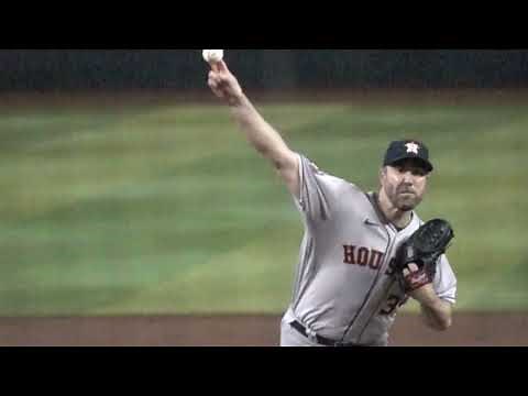 Justin Verlander, RHP, Houston Astros - Slow Motion Mechanics and Pitch Grips