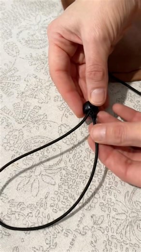 How to do a drawstring #sewing