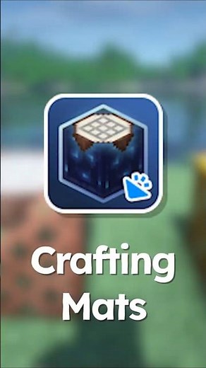 CRAFTING MATS in Minecraft! #minecraft