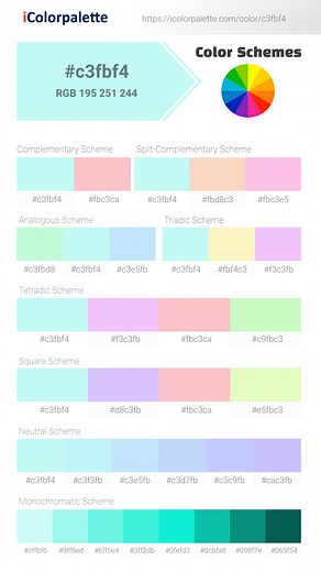 iColorpalette - Create, Inspire and Share awesome color schemes.