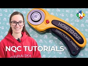 How to Cut Directional Fabric for Perfectly Aligned Quilts