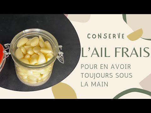 Conserver l’ail 🧄 frais plus d’un an! Recette Essaie tu sera surpris ! garlic ​⁠‪@Emna-RoseStyle‬
