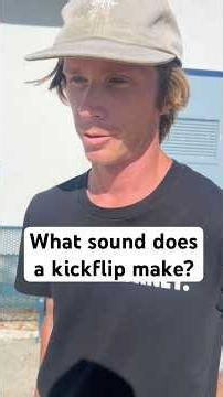 Asking Skaters “What Sound Does a Kickflip Make?”