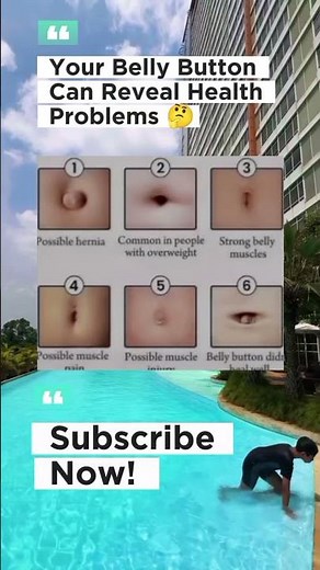 What does your belly button say about your health? 😱 Check these 6 types and see what yours reveals!