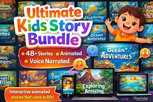 Ultimate Kids Story Bundle | 48  Animated Stories With Voice Narration | Kids Videos | PLR MRR Included - Etsy