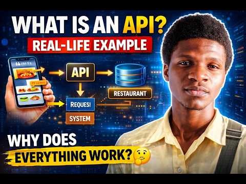 What is an API? (Real-Life Example Explained Simply)