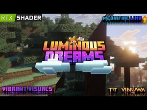 Minecraft Poggy's Luminous Dreams Shader | Mcpe 1.21 | Minecraft Pe Download 1.21 | Mediafıre Link 🔥