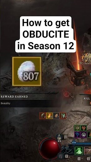 Perfect Obducite Farming Loop Diablo 4 Season 12