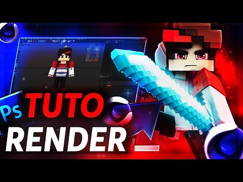 TUTO RENDER MINECRAFT POUR DÉBUTANT (C4D + PS)