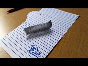 Comment dessiner un cœur 3d étape par étape❤️